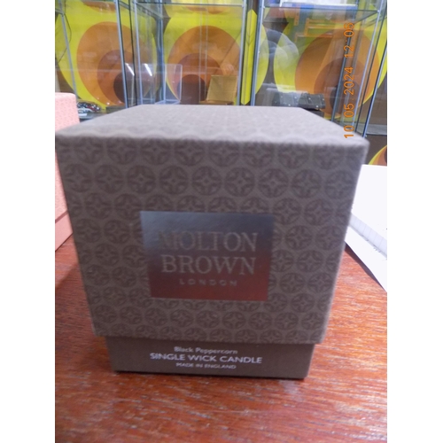 401 - Small Molton Brown Candle Black Pepper Corn