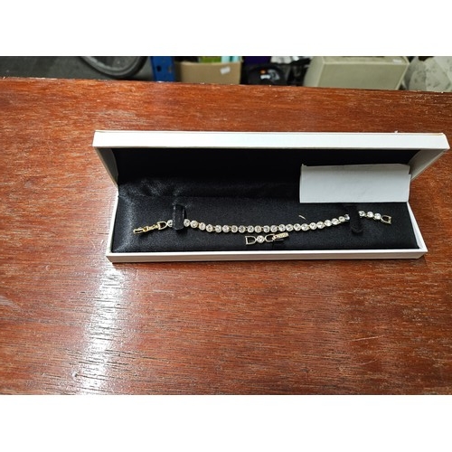 585 - Cachet of London Tennis Bracelet with Extender