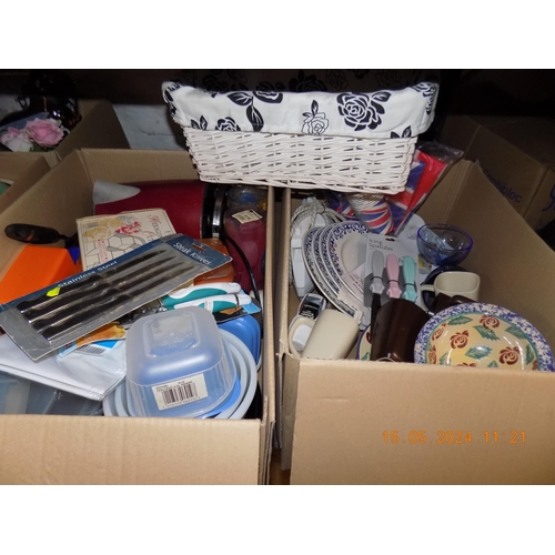 113 - 2 Boxes of Kitchenware