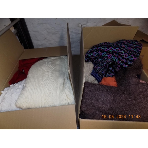 119 - 2 Boxes of Ladies Clothes