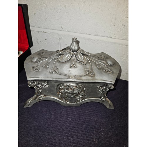 576 - Large Ornate Jewellery Box