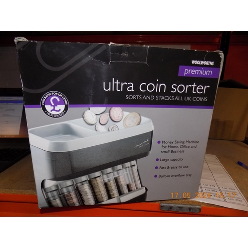 378 - Boxed Coin Sorter