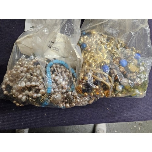 588 - 2 Bags of Costume Jewellery