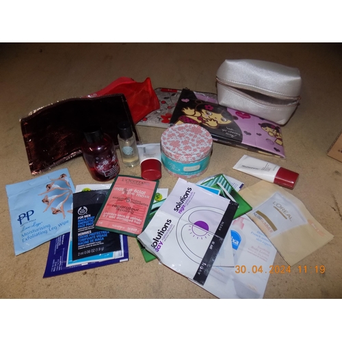 7 - Small Box of New Cosmetics and Make-Up Bags