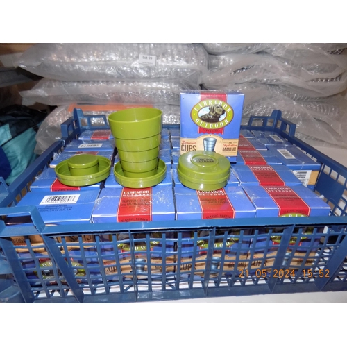 101 - Tray of Collapsible Drinking Cups