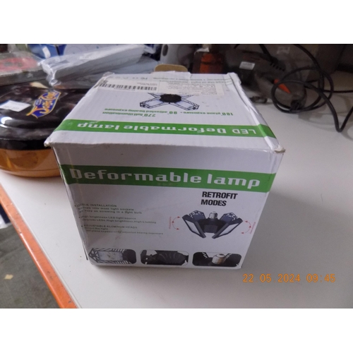 145 - Boxed LED Deformable Lamp