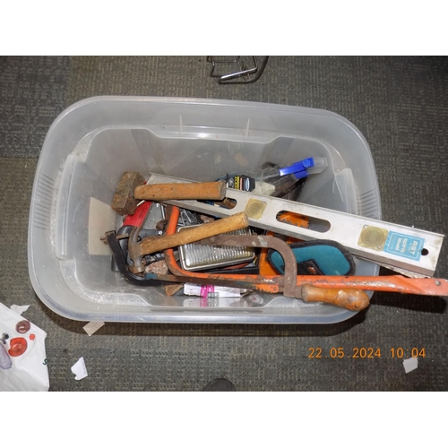 165 - Large Tub of Mixed Tools