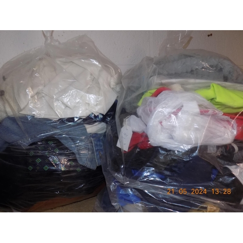 56 - 2 Bags of Mixed Clothing etc