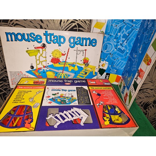 377 - Ideal Toys Vintage Mouse Trap Game Board Game