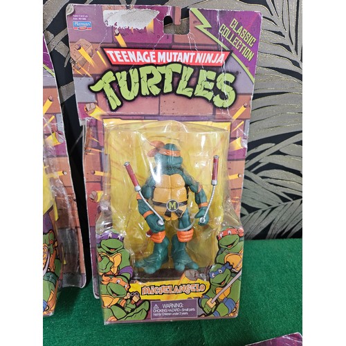 379 - Set of Teenage Mutant Ninja Turtles by Playmates Toys 2014