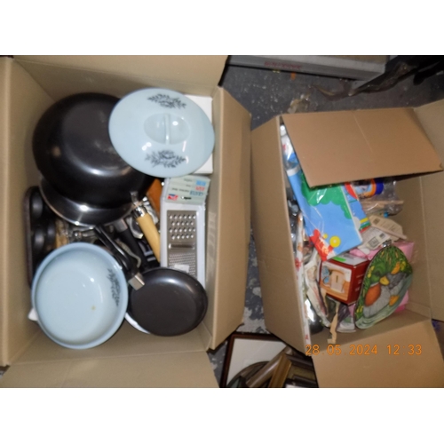 98 - 2 Boxes of Kitchenware