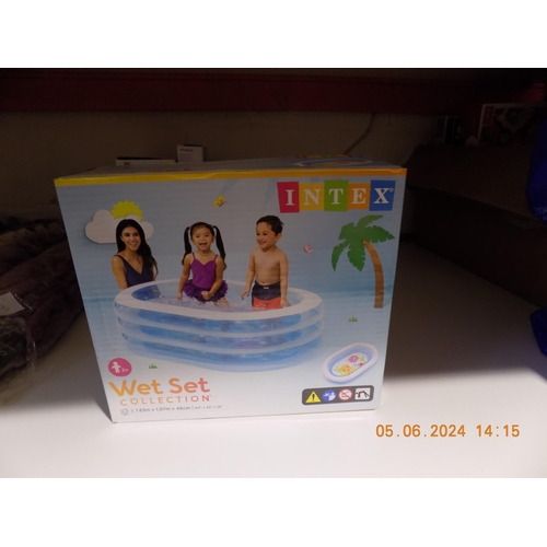 261 - Boxed Intex Paddling Pool