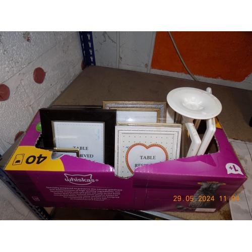 249 - Box of Small Picture Frames