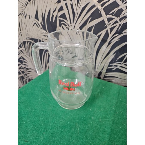 14 - Red Bull Jug 8 inches
