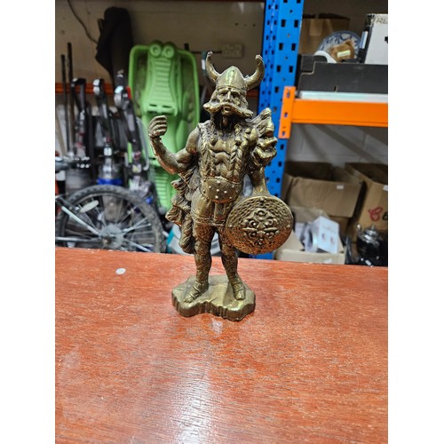 609 - Heavy Brass Figurine