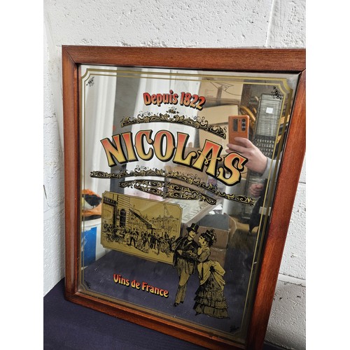 600 - Nicolas Advertising Mirror 24x19