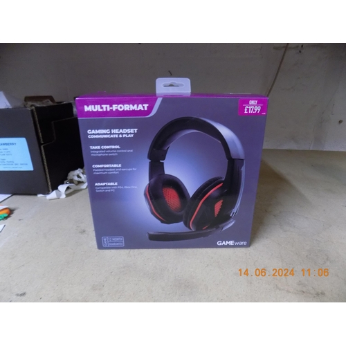 102 - Boxed Game Ware Gaming Headset