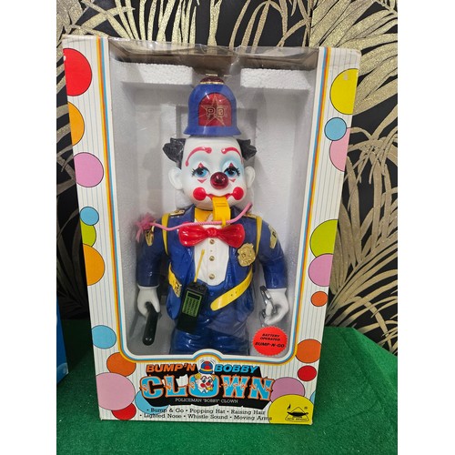 434 - Boxed Vintage Bump n Bobby Clown