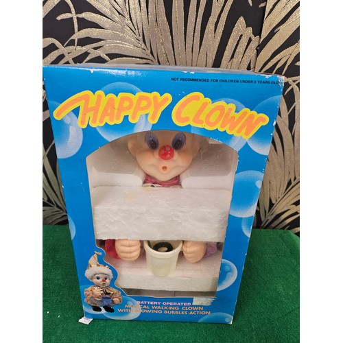 435 - Boxed Vintage Happy Clown