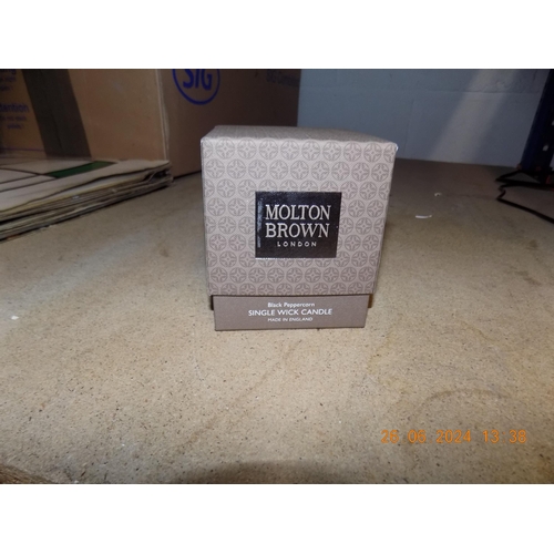 359 - Small Molton Brown Candle Black Peppercorn