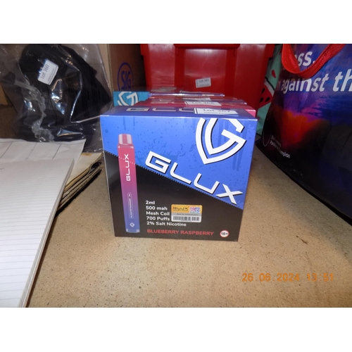 367 - Glux Disposable Vapes Blueberry Raspberry