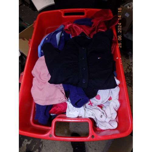 399 - Box of Children's Clothing. Inc Tommy Hilfiger