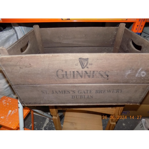 411 - Wooden Guinness Crate