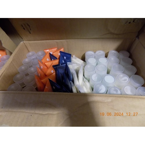 122 - Box of 60 Temple Spa Toiletries