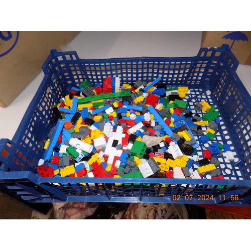 121 - Basket of Lego