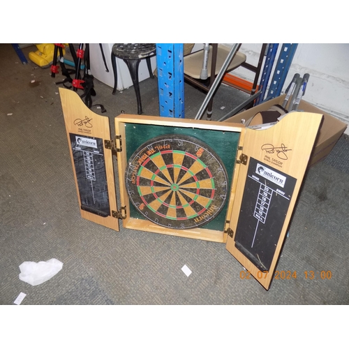 171 - Cased Dart Board