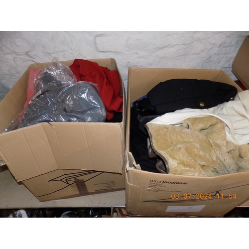 334 - 2 Large Boxes of Clothing