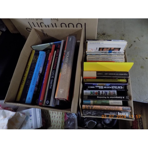 336 - 2 Boxes of Art Books