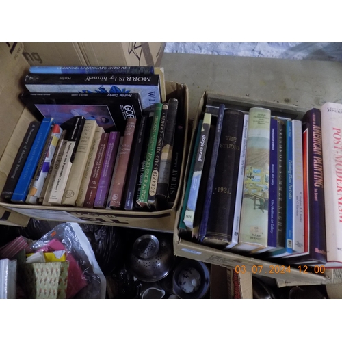 338 - 2 Boxes of Art Books