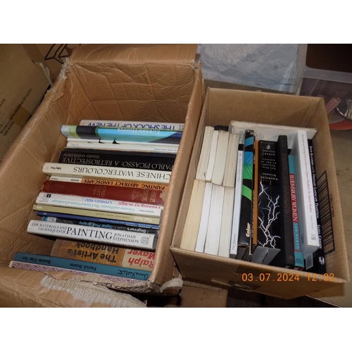 339 - 2 Boxes of Art Books