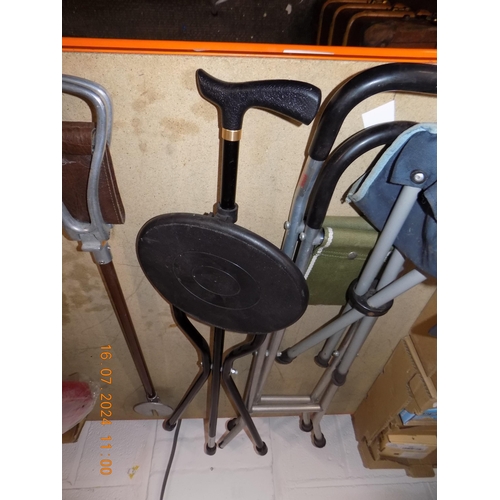 95 - Selection of Shooting Sticks and Chairs