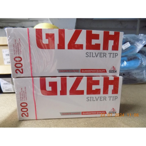 40 - 2 Boxes of 200 Silver Tip Filter Tubes