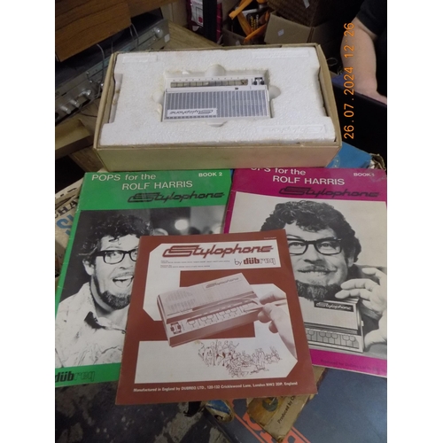 492 - Vintage Stylophone and Books