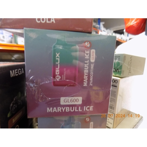 522 - GLux Disposable Pod Vapes Marybull Ice