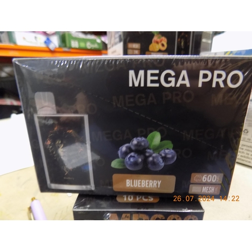 524 - Mega Pro Vapes Blueberry