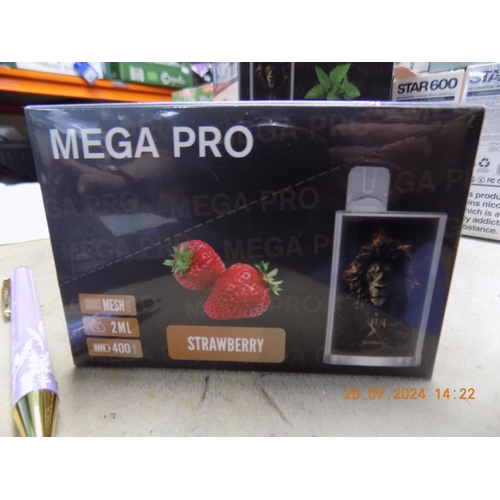 525 - Mega Pro Vapes Strawberry