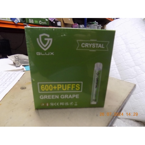 533 - GLux Crystal Vapes Green Grape