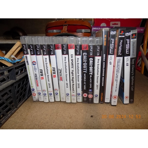 62 - Selection of PC and Play Station 2 & 3 Games