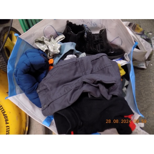 145 - Large Bag of Children's Clothes etc