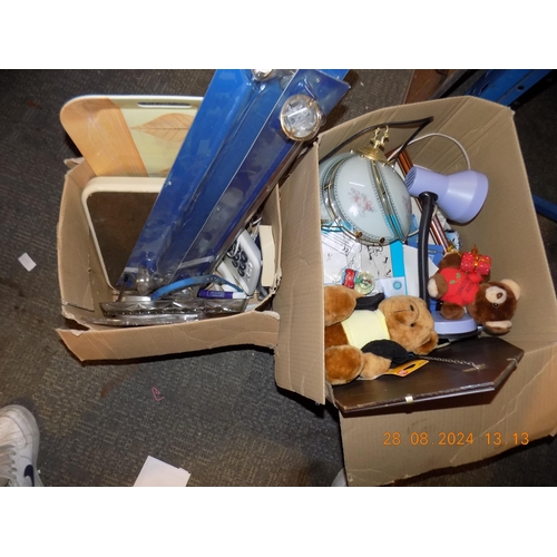 167 - 2 Boxes of Household Misc