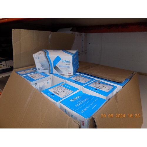170 - 6 Boxes of Hygienic Hand Rub for Dispensers and Box of Face Masks