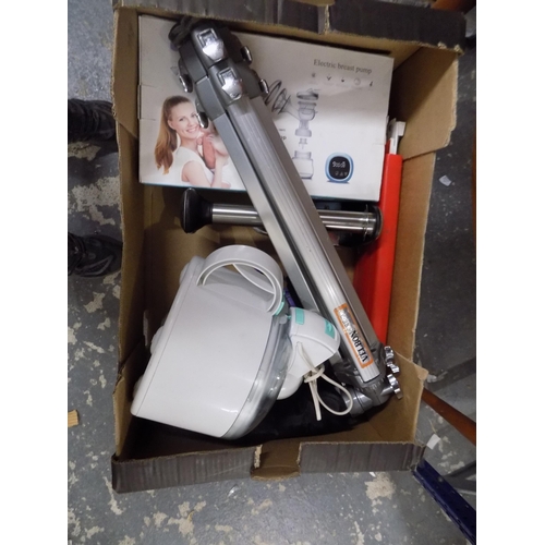 156 - Box of Misc. Inc Electricals w/o