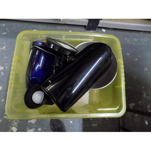 159 - Box of Electricals w/o