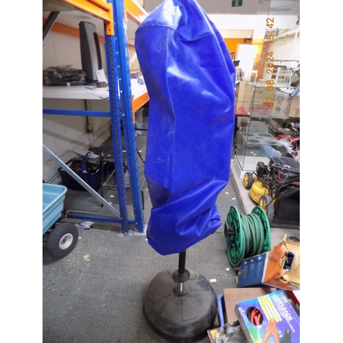 319 - Floor Standing Inflatable Punch Bag