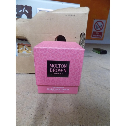 315 - Small Molton Brown Candle Pink Pepperpod
