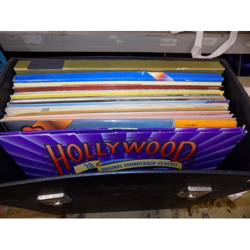 196 - Record Box of Vinyl LP's